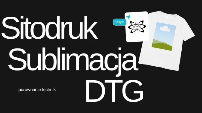 Imprimare serigrafică vs sublimare vs DTG - comparație a tehnicilor