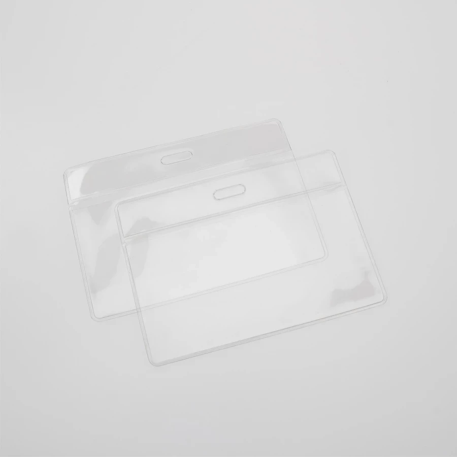 Manșon de plastic pentru insignă 93x59mm, orizontal