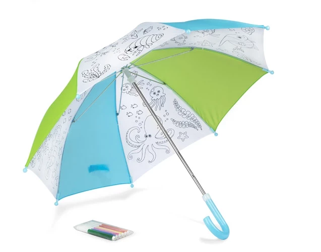 Umbrelă de colorat KIDDI cu markere