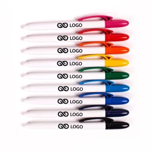 Umpleți stiloul alb - galben