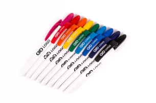 Umpleți stiloul alb - galben