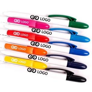 Umpleți stiloul alb - galben