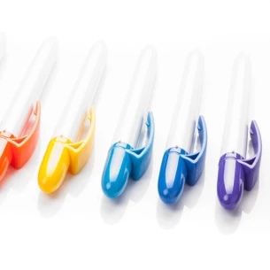 Umpleți stiloul alb - galben