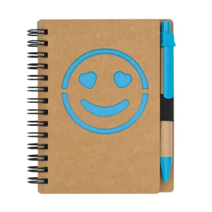 Caiet simplu Smile - Albastru