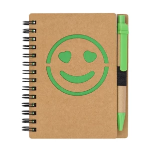 Caiet simplu Smile - Verde