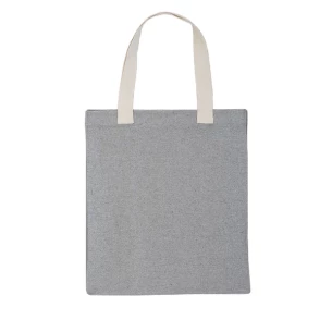 Pungă de bumbac Lisburn 340 g/m2 - Gri