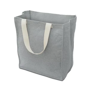 Pungă de bumbac Lisburn 340 g/m2 - Gri