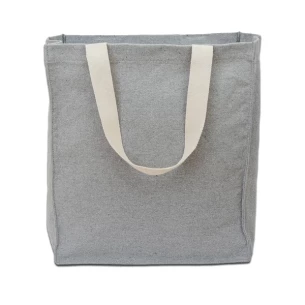 Pungă de bumbac Lisburn 340 g/m2 - Gri