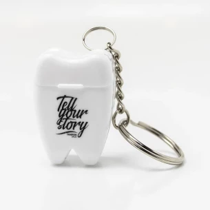 Ață dentară Toothy - alb