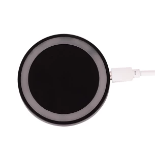 Încărcător inductiv fără cablu - Negru