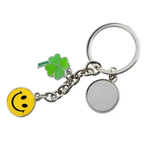 Breloc metalic Luck - Argint