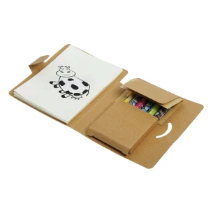 Set de colorat Happy - maro