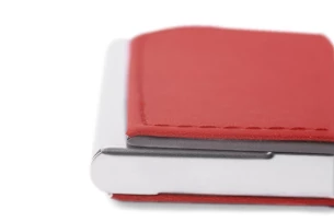 Suport cărți de vizită TIVAT - Roșu