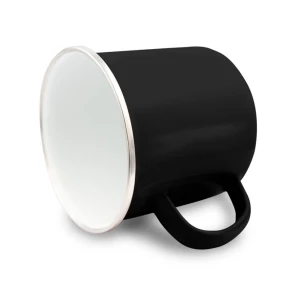 Taeris cană emailată - Negru