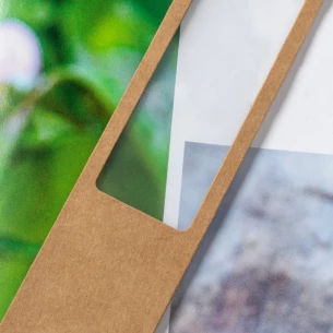Lupa din carton reciclat - neutră