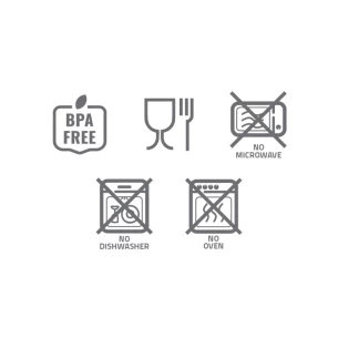 Frank Sticlă sport 800 ml - albastru