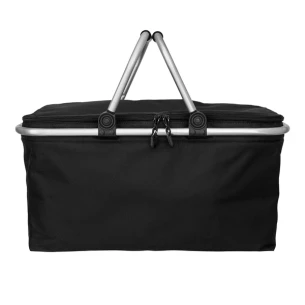 Huron coș de picnic izolat - Negru
