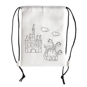 Rucsac White Line Crayon - alb