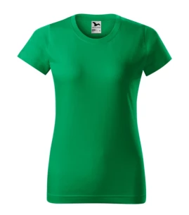 Tricou basic pentru femei - verde