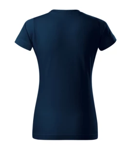 Tricou basic pentru femei - Albastru marin