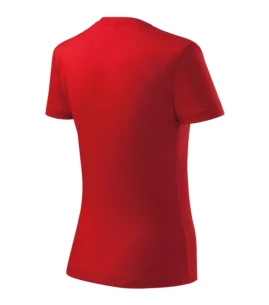 Tricou basic pentru femei - roșu