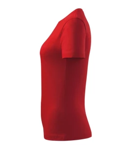 Tricou basic pentru femei - roșu