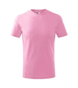 Tricou pentru copii Basic - roz deschis