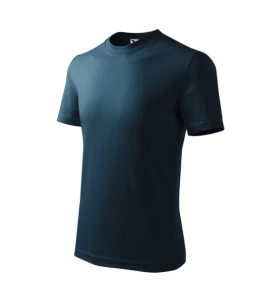 Tricou basic pentru copii - Albastru marin