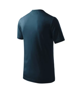 Tricou basic pentru copii - Albastru marin