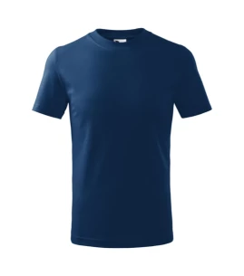 Tricou pentru copii Basic - Albastru închis