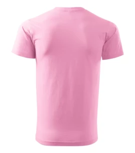 Tricou de bază pentru bărbați - roz deschis