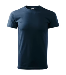 Tricou basic pentru bărbați - Albastru marin