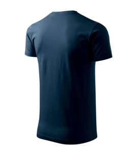 Tricou basic pentru bărbați - Albastru marin