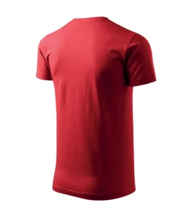 Tricou basic pentru bărbați - Roșu