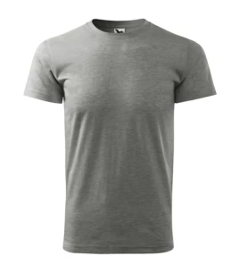 Tricou de bază pentru bărbați - Gri închis
