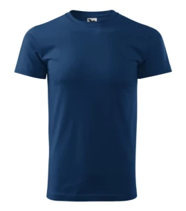 Tricou basic pentru bărbați - Albastru închis