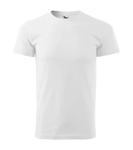 Tricou basic pentru bărbați - alb
