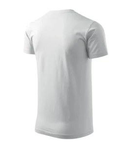 Tricou basic pentru bărbați - alb