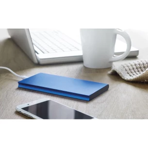Bancă de energie 8000mAh - POWERFLAT8 - Albastru