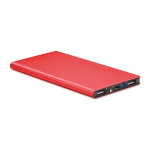 Power bank 8000mAh - POWERFLAT8 - Roșu