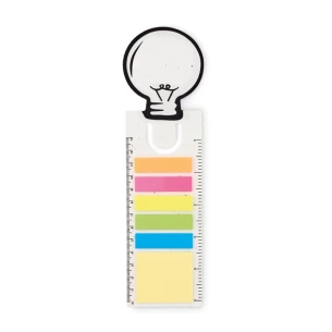 Semn de carte cu semințe - IDEA SEED - alb