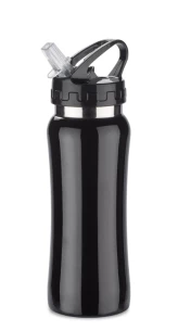 PATRO Bidon din oțel 600 ml - Negru