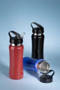 PATRO Bidon din oțel 600 ml - Negru