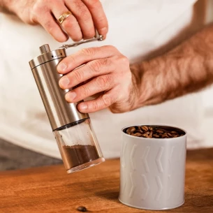 Aroma râșniță de cafea - Argint