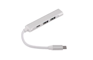 Splitter HUB USB - ROSKO - Argint