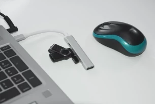 Splitter HUB USB - ROSKO - Argint