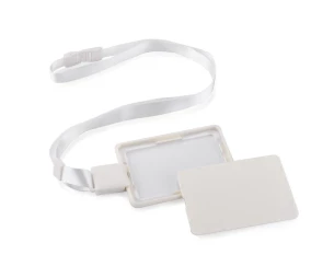 Carcasă pentru ecusoane BINO - WHITE