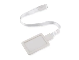 Carcasă pentru ecusoane BINO - WHITE