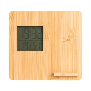 Stație meteo cu încărcător Hixon - Bej