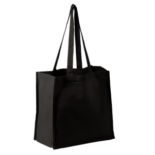 Geantă din bumbac Eco-Style - Negru